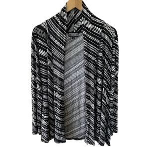 Hawaii's Finest HiFinest Merrie Monarch 2018 Collection Open Kimono Cardigan M